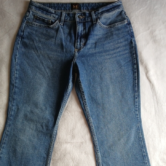 LEE WOMEN'S, BLUE JEANS - Picture 4 of 8